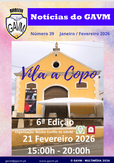 Newsletter 39 - Janeiro/Fevereiro 2026 -  Grupo dos Amigos da Vila da Marmeleira